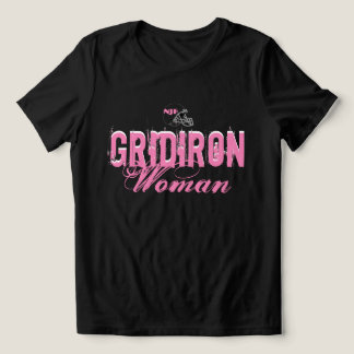 NJF GRIDIRON Edge Chalk Woman Tri-Blend Shirt