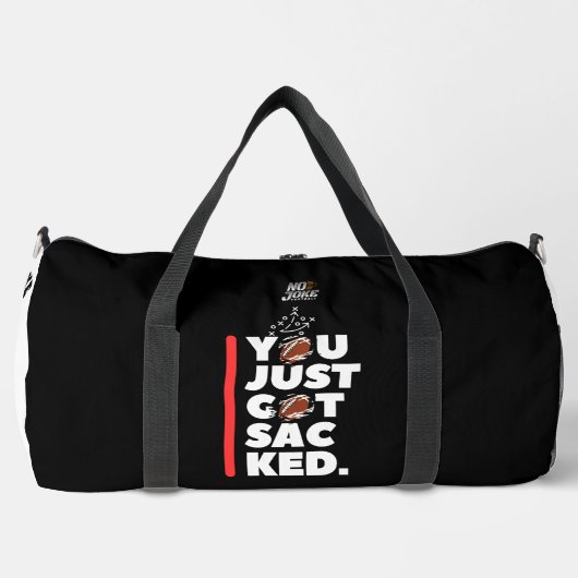 NJF Linewoman Sie haben gerade Got Duffle Bag (Vorderseite)