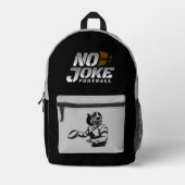 NJF QB BEDRUCKTER RUCKSACK (Vorderseite)