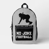 NJF RETRO LINEWOMEN BEDRUCKTER RUCKSACK (Vorderseite)