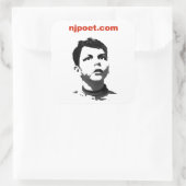 #njpoet Aufkleber (Tasche)