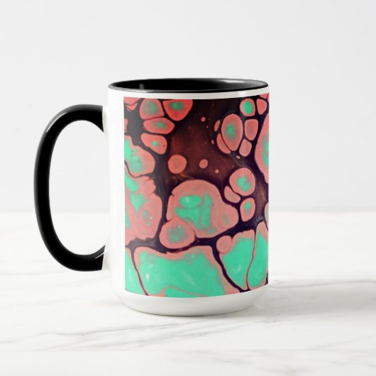 Njut av morgon kaffet i retrostil tasse (Links)