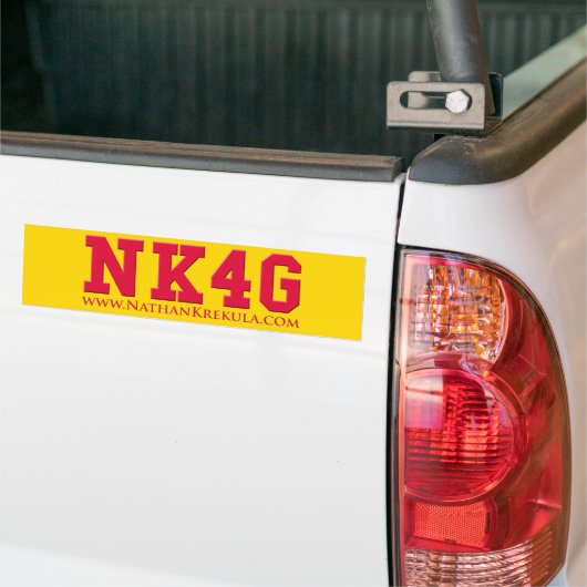 NK4G Uni Autoaufkleber (Auf Lkw)