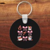 Nk Bow Cute Coquette Crawfish Boil Y2k Girl Aesthe Schlüsselanhänger (Vorderseite)