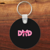 Nk Bow Dad Cket Proud Dad Daughter Matching Father Schlüsselanhänger (Vorderseite)