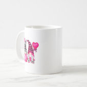 Nk Buffalo Plaid And Heart Balloons Valentines D _ Kaffeetasse (Vorderseite Links)