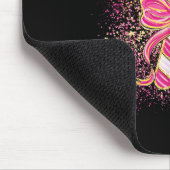 Nk Christmas Candy Cane Preppy Coquette Xmas Bow G Mousepad (Ecke)