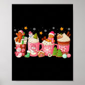 Nk Christmas Coffee Xmas Gingerbread Man Cookie Co Poster (Vorne)