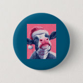 Nk Christmas Cow Button (Vorderseite)