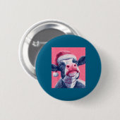 Nk Christmas Cow Button (Vorne & Hinten)