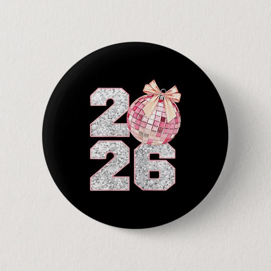 Nk Coquette 2026 New Year Shirt _ Aesthetic Holida Button (Vorderseite)