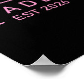 Nk Daddy Est. 2026 Logo Vater 2026 Loading Neuer V Poster (Ecke)