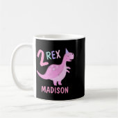 Nk Dinosaur Two Rex 2nd Birthday Party Baby Kaffeetasse (Links)