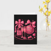 Nk Disco New Year’s Eve 2026 Champagne Style  Karte (Gelbe Blume)