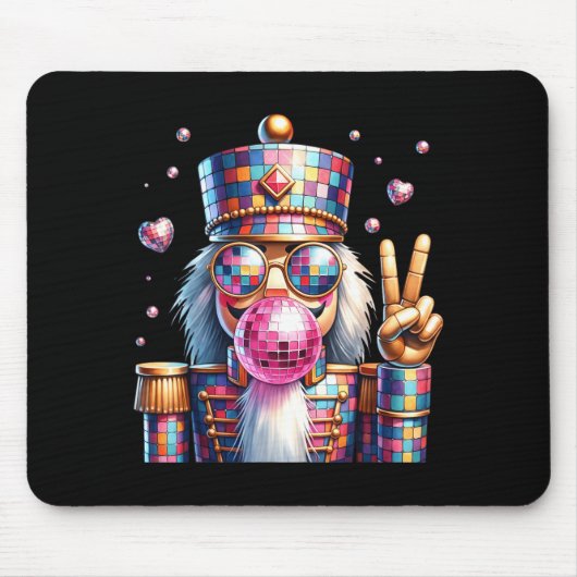 Nk Disco Nutcracker Bubblegum Christmas For Men Wo Mousepad (Vorne)
