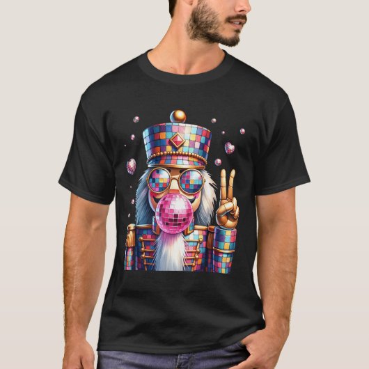 Nk Disco Nutcracker Bubblegum Christmas For Men Wo T-Shirt (Vorderseite)
