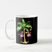 Nk Flamingo Christmas Palm Tree Trocal Xmas Holida Kaffeetasse (Links)