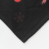 Nk Flamingo Christmas Tree With Santa Hats &amp; H Fleecedecke (Ecke)