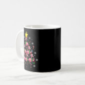 Nk Flamingo Christmas Tree With Santa Hats &amp; H Kaffeetasse (Vorderseite Links)