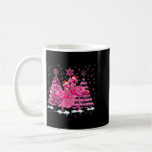 Nk Flamingo Santa Hat Leopard Christmas Tree Xmas  Kaffeetasse (Links)