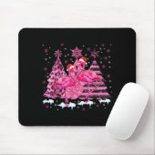 Nk Flamingo Santa Hat Leopard Christmas Tree Xmas Mousepad (Mit Mouse)