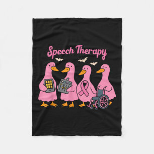 Nk Gansband Sprachtherapeut Sprachpathologe Therap Fleecedecke