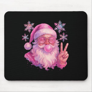 Nk Gum-Blasen-Weihnachtsmann-Shirt, Vintage Nk Chr Mousepad