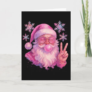 Nk Gum Bubble Blowing Santa Shirt, Vintage Nk Weih Karte