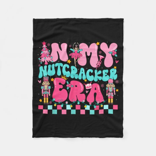 Nk In Meiner Nussknacker-Ära Nussknacker-Squad Wei Fleecedecke (Vorderseite)