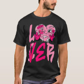 Nk Loser Lover Nk Drip Heart Matching Tee For Men (Vorderseite)