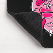 Nk Loser Lover Nk Drip Heart Matching Tee For Men Mousepad (Ecke)