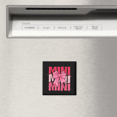 Nk Mini Coquette Bow Happy Valentine Day Mom Mot  Magnet (In Situ (Geschirrspüler))