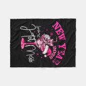 Nk New Year Same Hot Mess Happy New Year 2026 Matc Fleecedecke (Vorderseite (Horizontal))