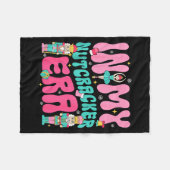 Nk Nutcracker Squad In My Nutcracker Era Christmas Fleecedecke (Vorderseite (Horizontal))