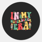 Nk Nutcracker Squad In My Nutcracker Era Christmas Runder Aufkleber (Vorderseite)