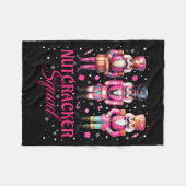 Nk Nutcracker Squad Nk Christmas Ballet Xmas Women Fleecedecke (Vorderseite (Horizontal))