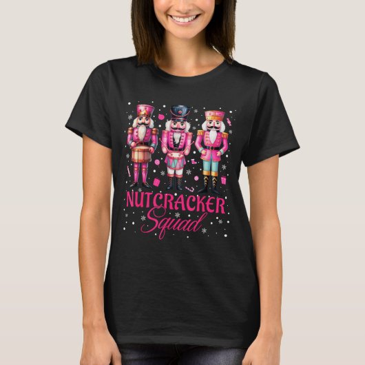 Nk Nutcracker Squad Nk Christmas Ballet Xmas Women T-Shirt (Vorderseite)