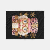 Nk Nutcracker Squad Xmas Nk Christmas Pajamas Wome Fleecedecke (Vorderseite (Horizontal))