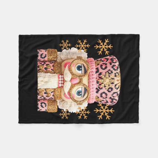 Nk Nutcracker Squad Xmas Nk Christmas Pajamas Wome Fleecedecke (Vorderseite (Horizontal))