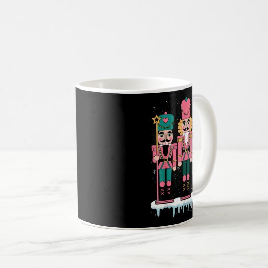 Nk Nutcracker Squad Xmas Nk Christmas Pajamas Wome Kaffeetasse (VorderseiteRechts)