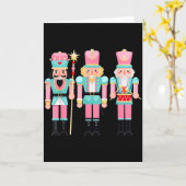 Nk Nutcracker Squad Xmas Nk Christmas Pajamas Wome Karte (Gelbe Blume)