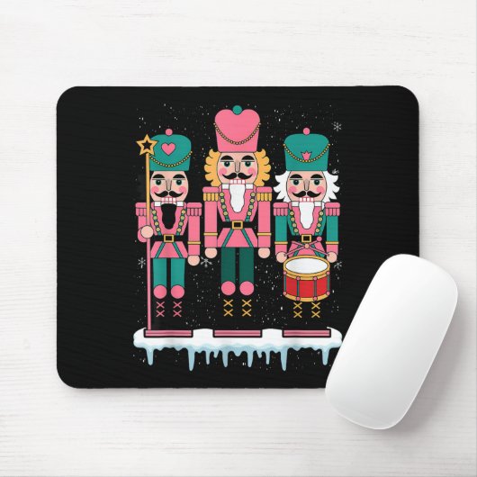 Nk Nutcracker Squad Xmas Nk Christmas Pajamas Wome Mousepad (Mit Mouse)
