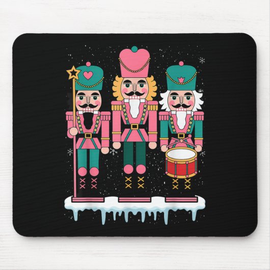 Nk Nutcracker Squad Xmas Nk Christmas Pajamas Wome Mousepad (Vorne)