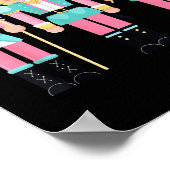 Nk Nutcracker Squad Xmas Nk Christmas Pajamas Wome Poster (Ecke)