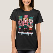 Nk Nutcracker Squad Xmas Nk Christmas Pajamas Wome T-Shirt (Vorderseite)