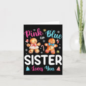 Nk Oder Blaue Schwester Liebt Dich Geschlecht Enth Karte (Vorderseite)