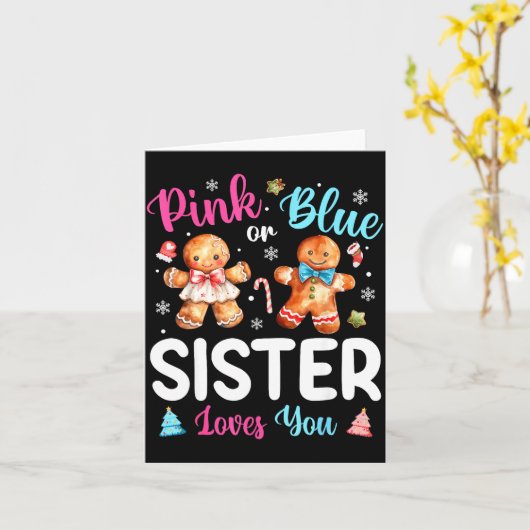 Nk Oder Blaue Schwester Liebt Dich Geschlecht Enth Karte (Gelbe Blume)