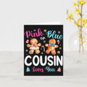 Nk Oder Blauer Cousin Liebt Dich Geschlecht Enthül Karte (Gelbe Blume)