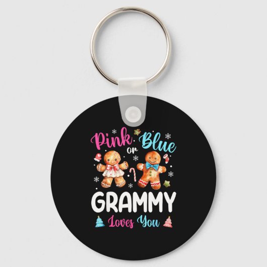 Nk Oder Blue Grammy Liebt Dich Geschlecht Enthüllu Schlüsselanhänger (Vorderseite)
