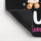 Nk Or Blue Aunt Loves You Gender Reveal Christmas  Mousepad (Ecke)